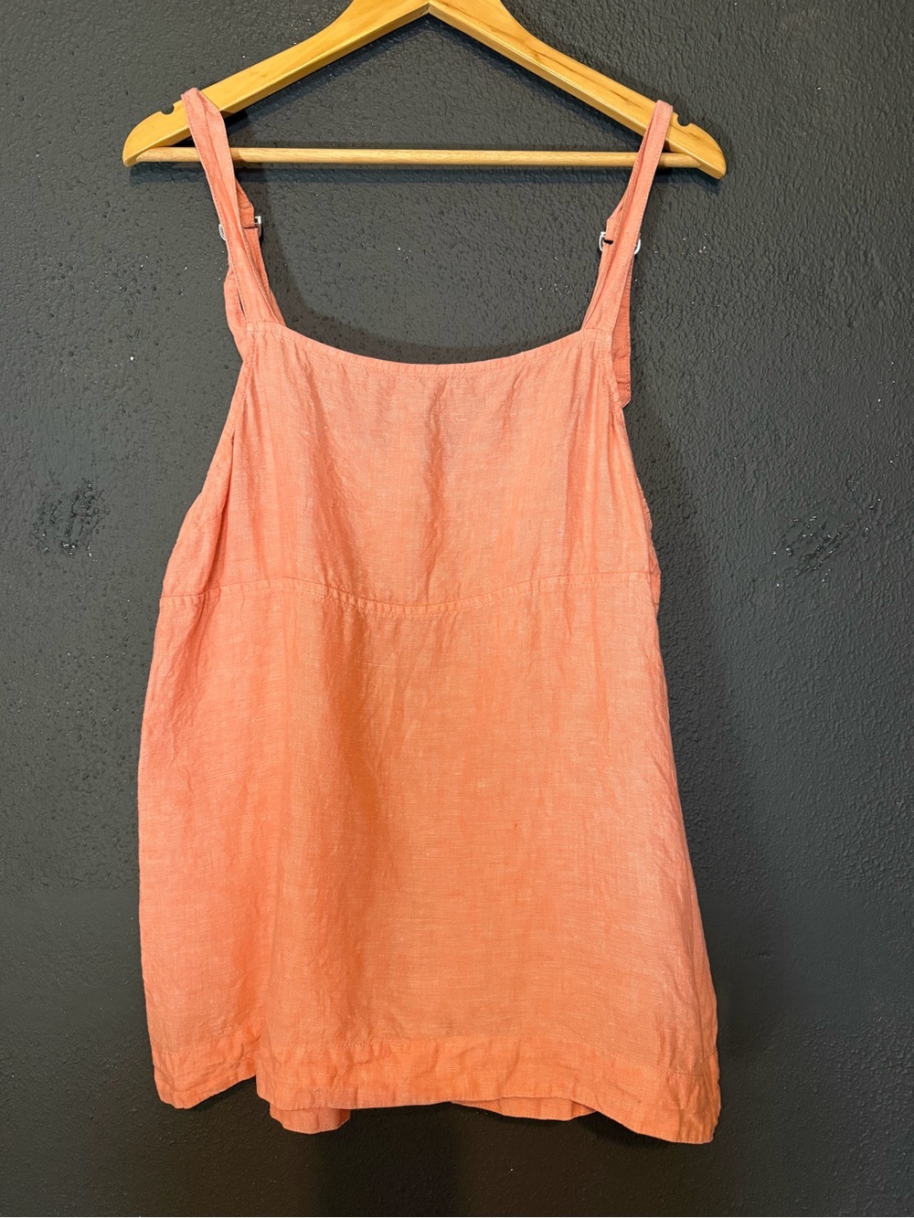 Athleta Peach Linen Camisole Tank